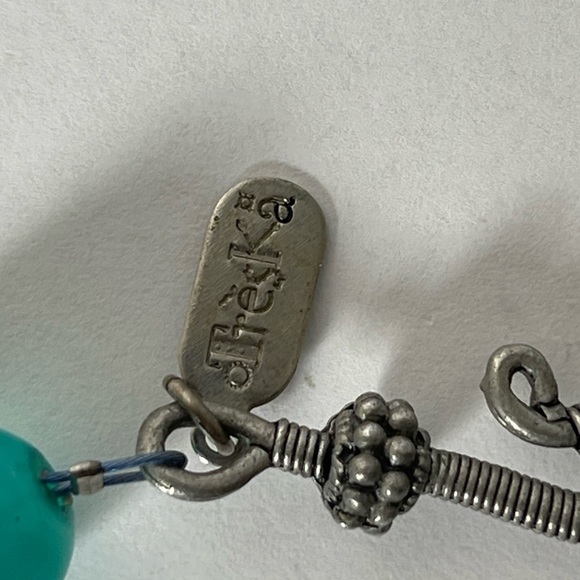 Otreska Vintage Glass Beaded Necklace 16 Inch - Picture 7 of 11